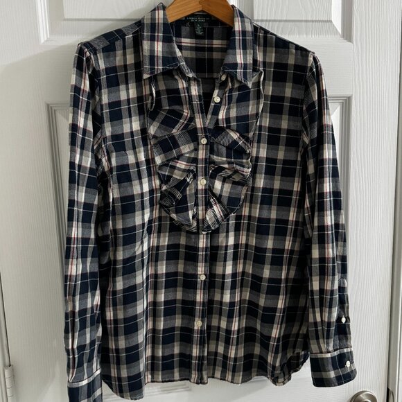 Lauren Jeans & Co. Ralph Lauren Women´s Button Down Shirt, Size XL - Picture 2 of 11